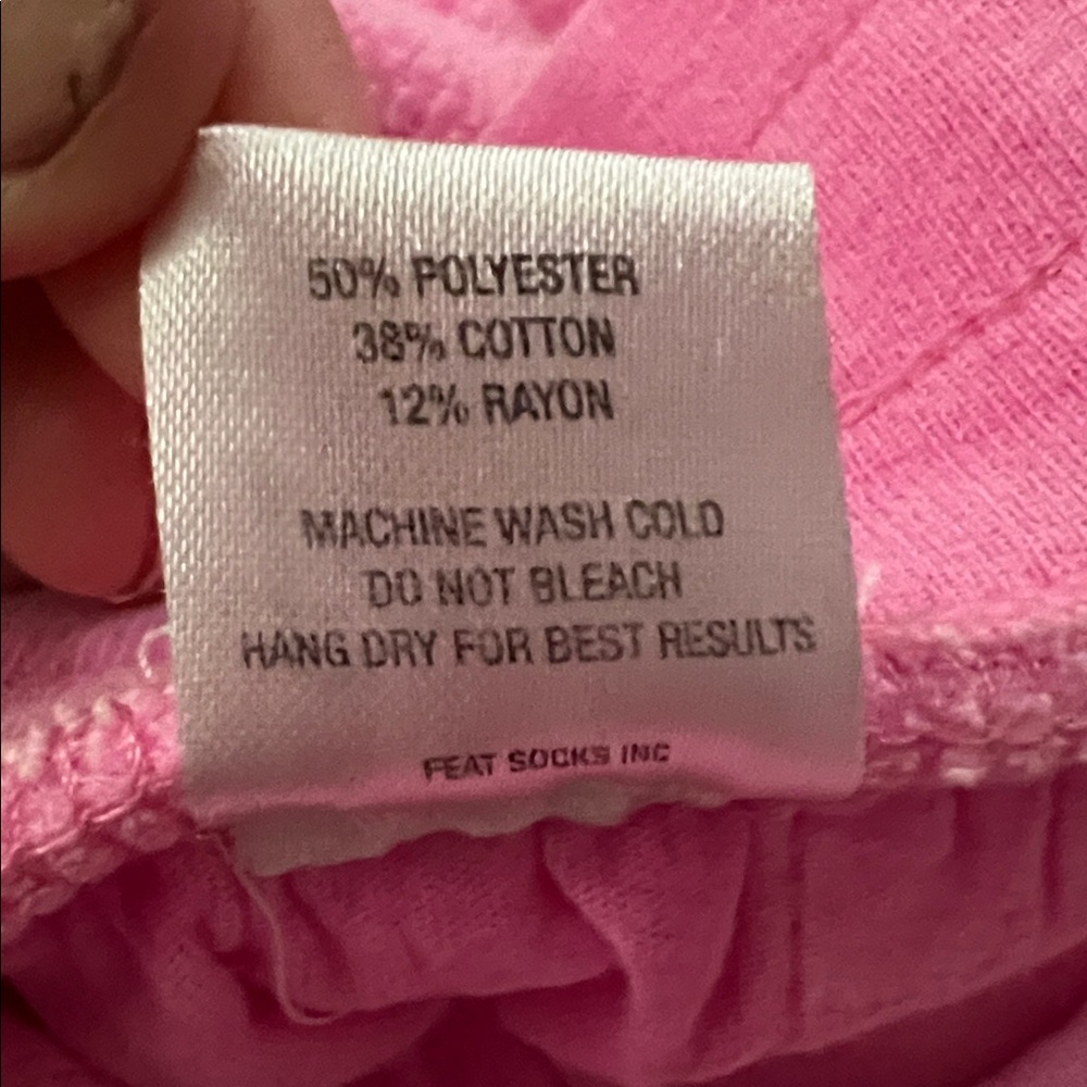 FEAT 2 Piece Sweatshirt & Jogger Set Pink Blanket blend - Picture 7 of 7